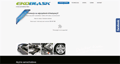 Desktop Screenshot of ekoblask.pl